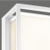 Street lamp Mantra Chamonix, LED, 725LM, 3000K, 168x100x168 mm, white color