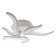 Luzer "Flame Languages", 45W LED, white color, with remote control
