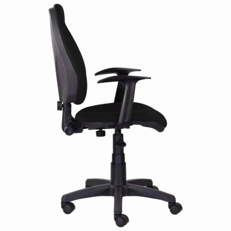 A chair for the operator Brabix Comfort MG-321, adjustable back, fabric, black S-11-2