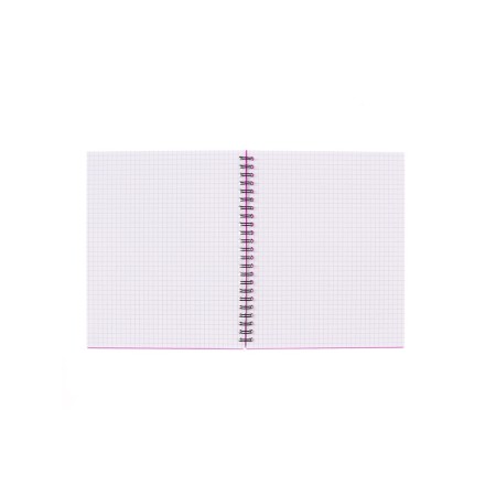 Notebook A5, 80 sheets in the cage on the crest Erichkrause "Glance Vivid", plastic cover, offset block, whiteness 100%, mix-15