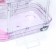 A cage for rodents with filling, 32 x 21 x 25 cm, pink
