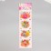 Stick Paper, Plastic "Basles with Flowers" MIX 43x12 cm