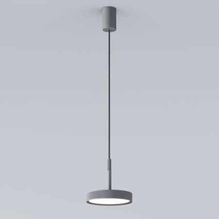 Suspension lamp Elektrostandard, Plate, 155x155x1200 mm, 14W, LED, 500LM, 4000K, graphite color-1