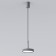 Suspension lamp Elektrostandard, Plate, 155x155x1200 mm, 14W, LED, 500LM, 4000K, graphite color