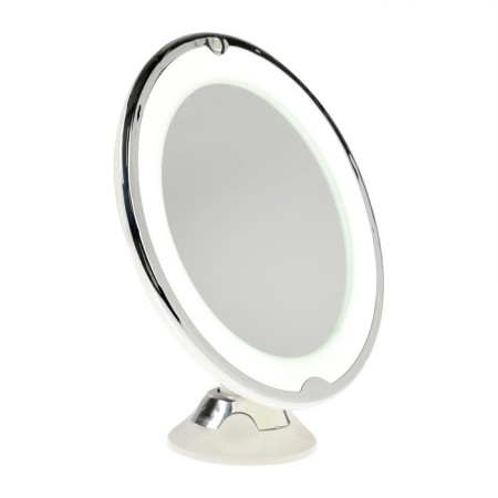 Luazon KZ-13 mirror, subvite, wall, 18 diodes, 3 glow modes, from batteries 3*aaa-1