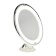 Luazon KZ-13 mirror, subvite, wall, 18 diodes, 3 glow modes, from batteries 3*aaa