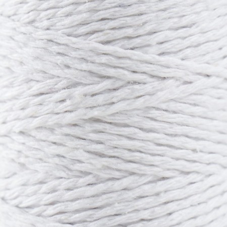 Yarn 100% cellulose "Softino Raffia Color Melange" Washed, White 100m ± 2m 87 g-2