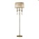Tortra Tiffany, E27, G9, 6x20, 5W, 1750 mm, Antique brass color