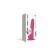 STRAP-on-me Realistic Dildo phalloimitator with mobile skin, fuchsia s, 17 cm