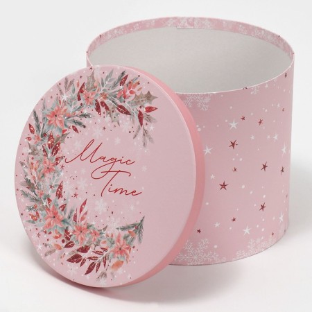 Gift Box "Magic Time", 19.5 x 22 cm, New Year-2