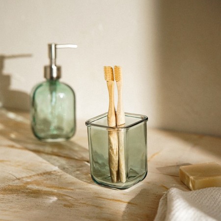 SL Home toothbrushes, glass, 8 × 8 × 10.4 cm-3
