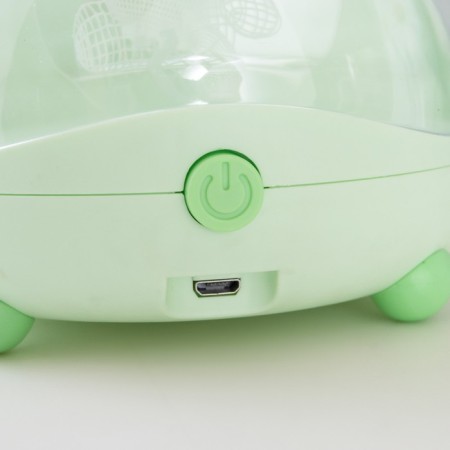 Board Lamp "Cute Bear" LED 3.5W USB AKB Green 12x15x32 cm Risalux-17