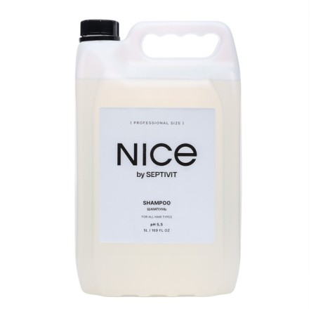 Hair shampoo Nice by Septivit, 5 liters