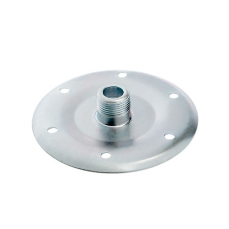 Eterna hydroxide flange, galvanized steel, 1 "