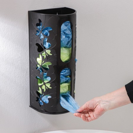 Fly basket, 16.8 × 13.3 × 37.5 cm, black color