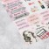 Stickers for the diary "You are beautiful", 14 × 21 cm