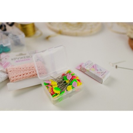 Cyluting pins "Bird", 53 mm, 100 pcs, color colorful color-5