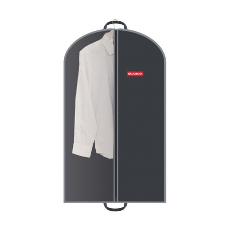 Hausmann clothing cover, with a PVC wall and pens 60x100 cm, black