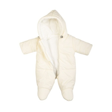 Overalls for the newborn "Bambi", height 68, beige color-1