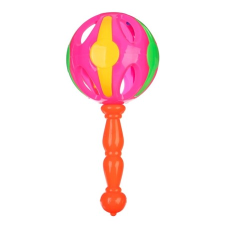 The rattle "Bright Marakas", 17 cm, color mix, crush me-3