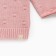 Cardigan Knitted baby I, height 86-92 cm, pink color