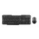 Keyboard + Mouse Rickle 205MK Claw: Black Mouse: Black USB Wireless Multimedia (1546786) 102943