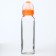 A bottle for feeding, a classic throat, glass, medium stream, 240 ml., From 6 months., Mix color