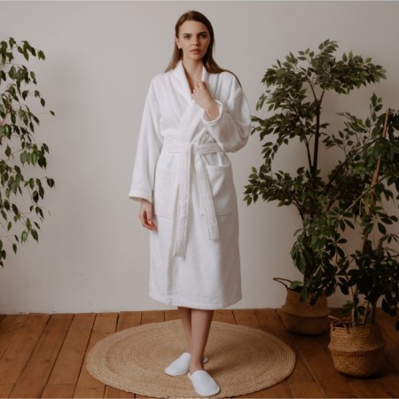 Terry robe "Alba", size XXXL