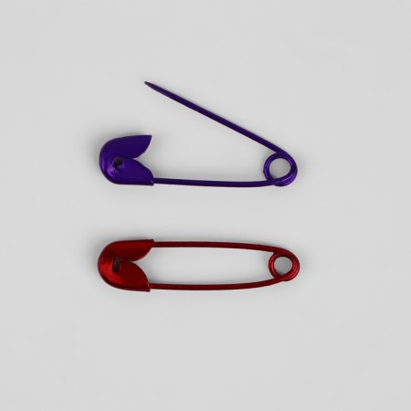 English pins, 19 mm, 50 pcs, chameleon color-1