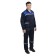 Costume No. 802, p/overalls+jacket, cotton/polyester, p. 56-58/170-176, dark blue color
