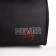 Sports bag "Never Stop", 40x21x19 cm, lightning department, black color
