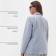 Jacket female double-breasted Mist Plus-Size, r.52, gray