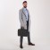 Laptop bag, gray color
