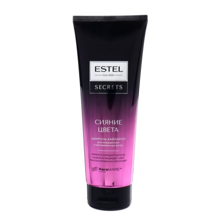 Estel Secrets champune for dyed and highlighted hair, 250 ml