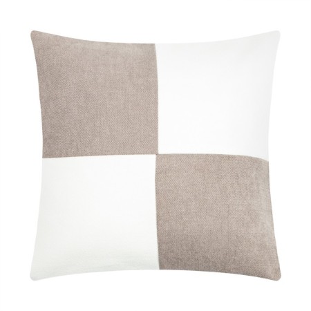 Pillowcase decorative Ethel Geometry Color gray/white 45 x 45 cm, 100% p/e