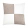 Pillowcase decorative Ethel Geometry Color gray/white 45 x 45 cm, 100% p/e