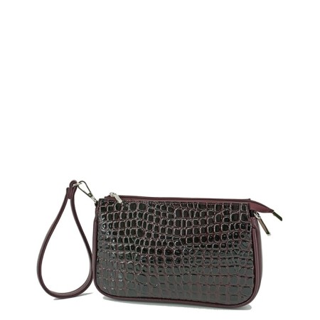 Cross-Bodi bag, lightning department, burgundy color 16x25x3cm