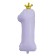 Foil ball 32 “Figure 1”, with a crown, mystic lavender