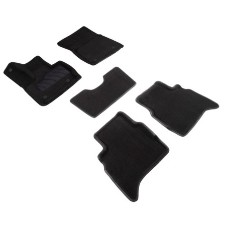 3D mats for Mercedes-Benz G-Class III, (W463), 2018-n, black, set