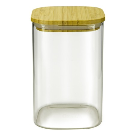 Capacity for storing bulk products Olivetti Vetro GFC112, with a lid, 1000 ml-5