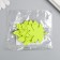 The workpiece of Foamiran "Mine Leaf" 4,5x4.5 cm, thickness. 1mm, set 10 pcs, green