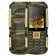 Cell phone BQ M-2430 Tank Power, 2.4 ", 2 SIM, 4000 Mam, golden camouflage