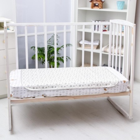 Cleshki-Gray Stars Ground Embrastroke with holdings-holders, river. 68x100 cm-4