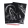 A set of engravings "Wolf and Pilot" with a metallic effect "Gold", 2 pcs., A5