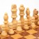 Wooden chess "Golden Classic" 30 x 30 cm, board game, King H-8 cm