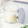Aromatic giant in a glass "Tropical coconut", soy wax, 10x10 cm