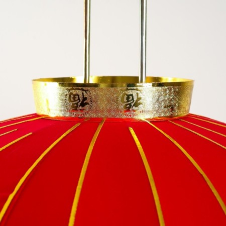 Souvenir textiles, metal "Chinese flashlight" 71*17cm-1