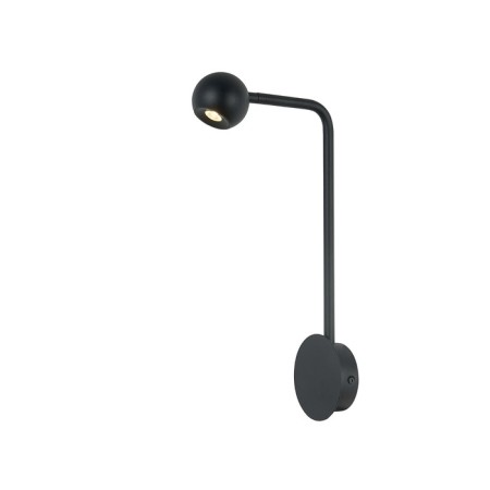 Wall lamp Mantra Eyes, Led, 390lm, 3000k, 193x100x401 mm, matte black color