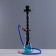 Hookah "Apis", 53 cm, 1 pipe, black