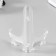 Steaches stand 20 cm, transparent ， for plates d = 20-23 cm